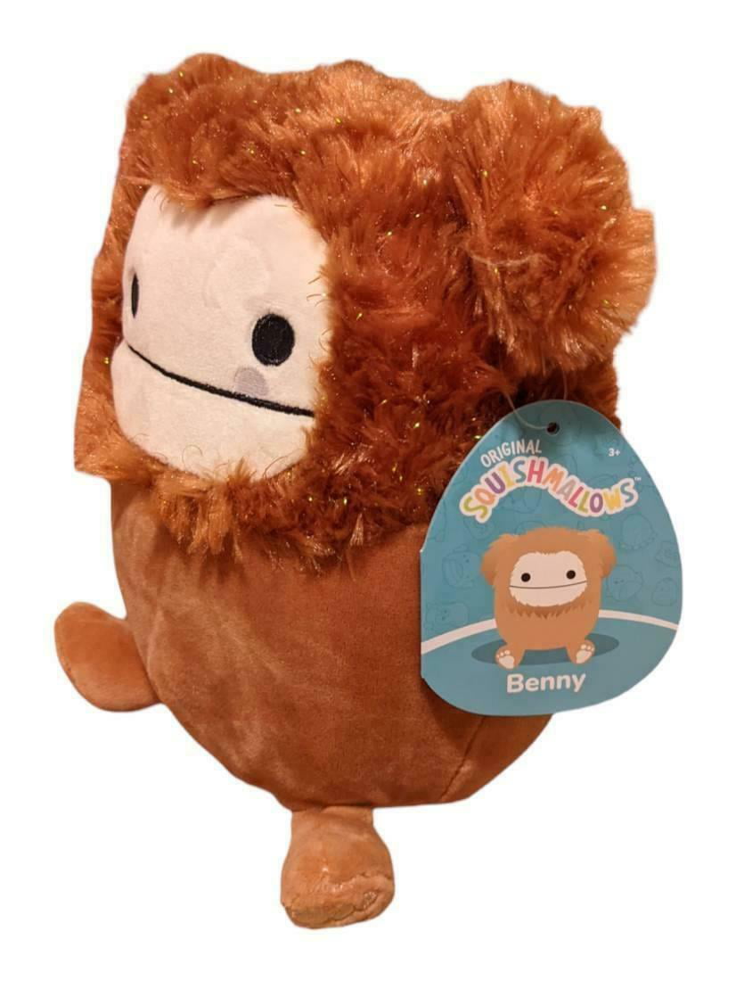 Squishmallows Benny the Bigfoot with Golden Hair 7.5