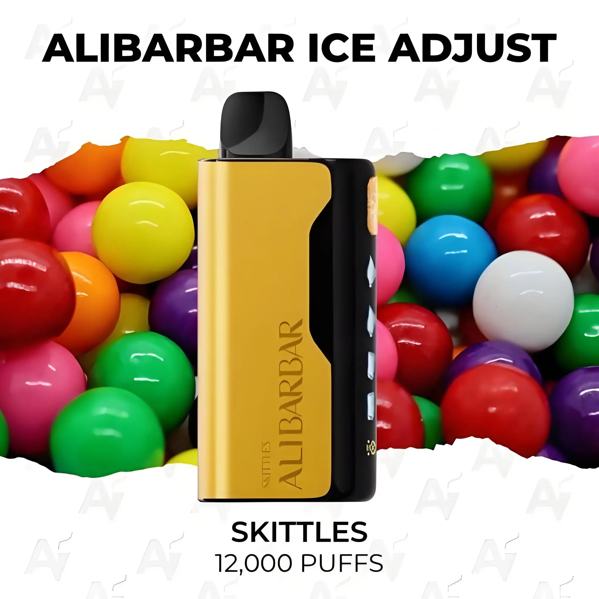 🌈 Taste the Rainbow. Endlessly. | Skittles 12K Puff Edition by Alibarbar
