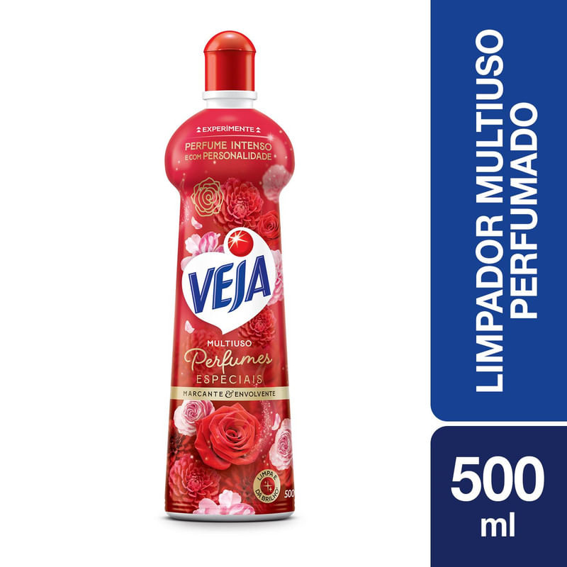 Limpador Multiuso Veja Perfumado Marcante e Envolvente 500ml