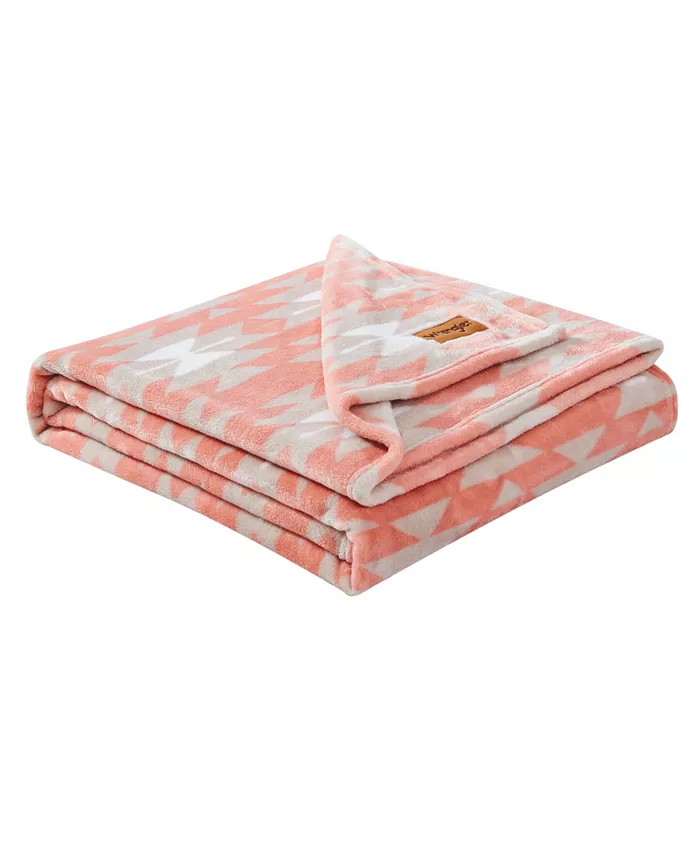 Wrangler Navajo Ultra Soft Plush Throw， 70