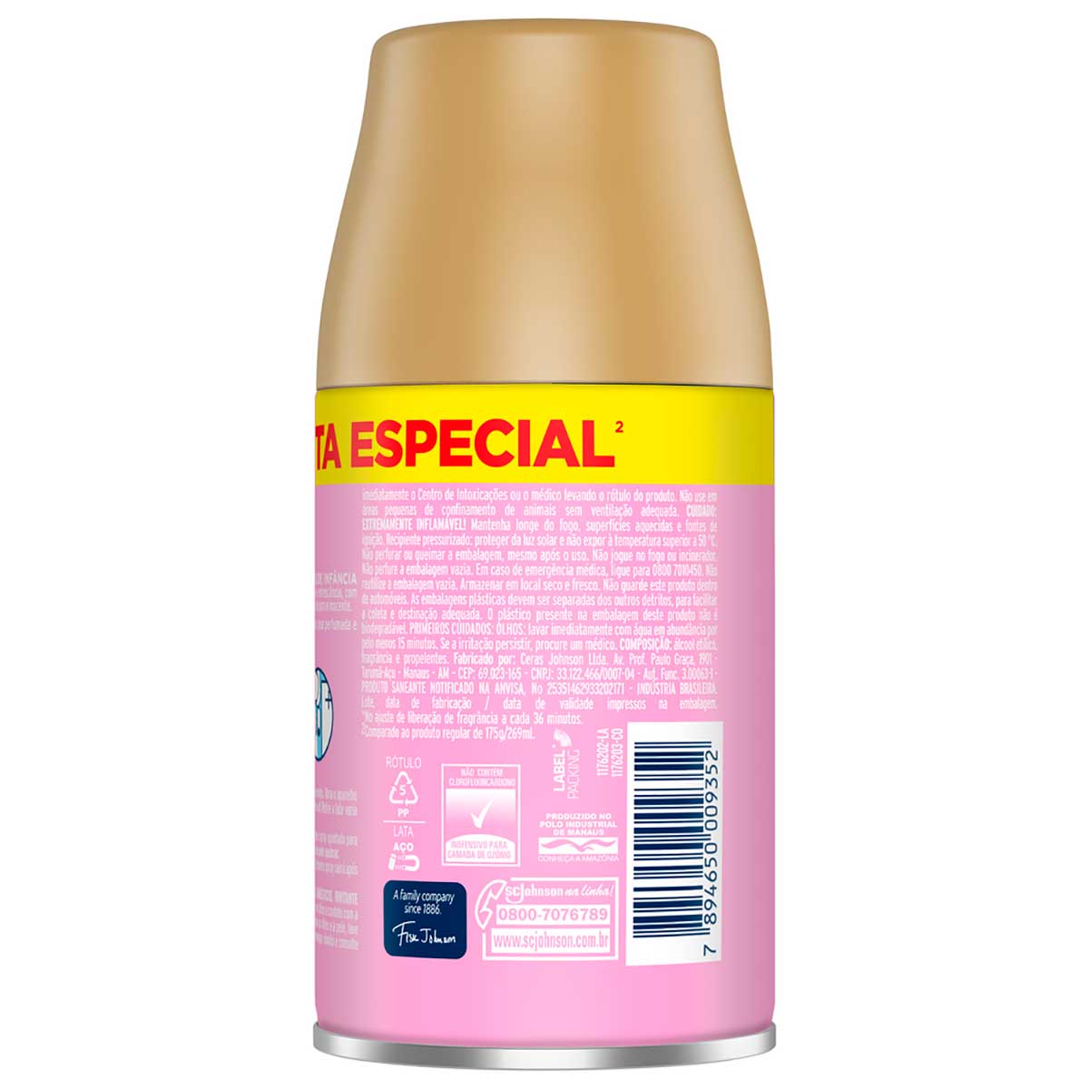 Desodorizador Glade Automatic Spray Refil Lembrancas de Infancia 260ml Oferta Especial