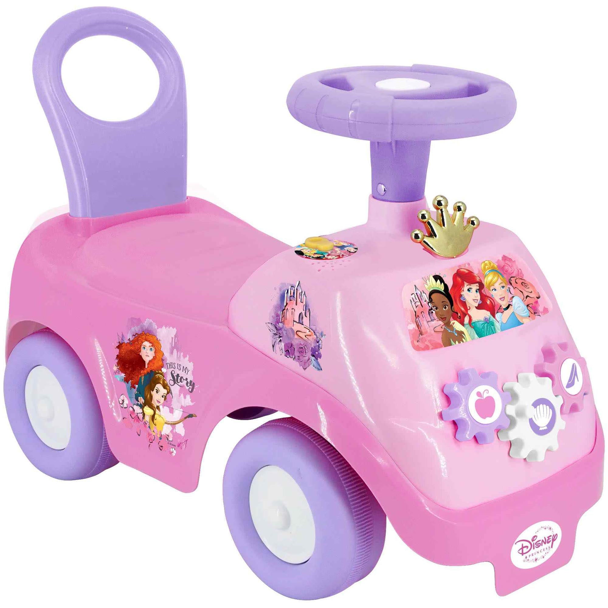 Disney Light N' Sounds Activity Princess Unisex Foot-to-Floor Ride-on