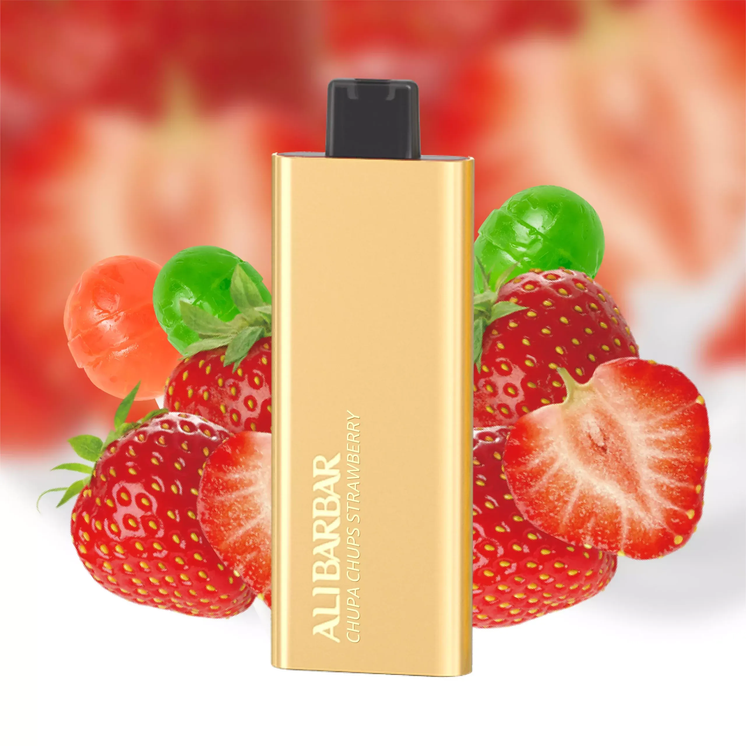 Alibarbar Pandora 7000 Puffs – Chupa Chups Strawberry