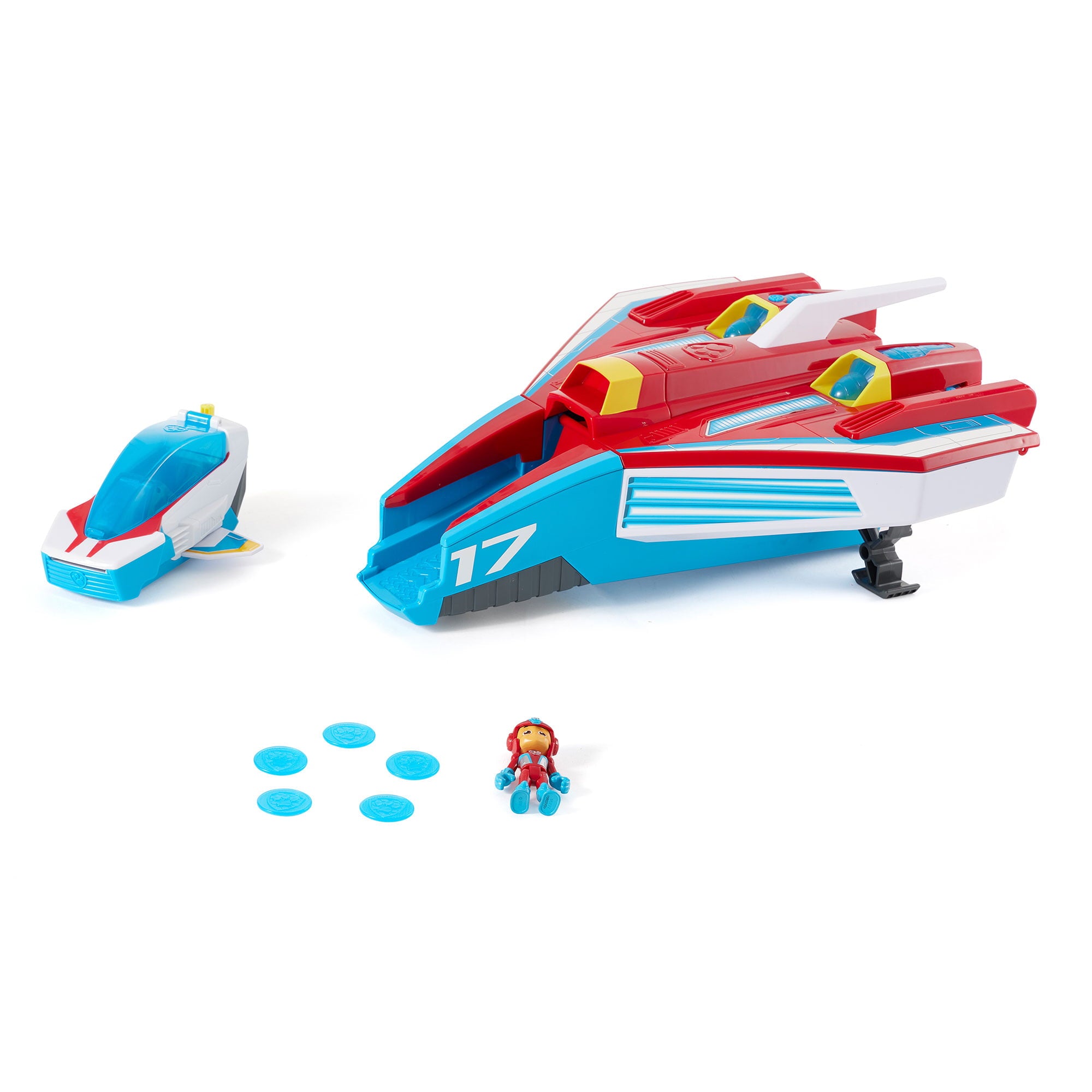 Paw Patrol Super Paws 2 in 1 Transforming Mighty Pups Jet Command Center