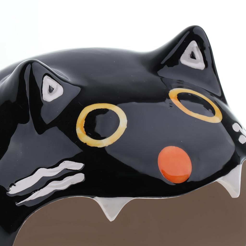 Adorable Cartoon Shape Hamster/Small Animal Hideout Hamster House Critter Bath Black