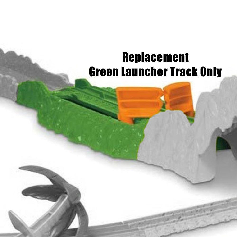 Replacement Parts for Thomas and Friends Train Set - FJK50 ~ Trackmaster Turbo Jungle Set ~ Replacement Green Launcher Track