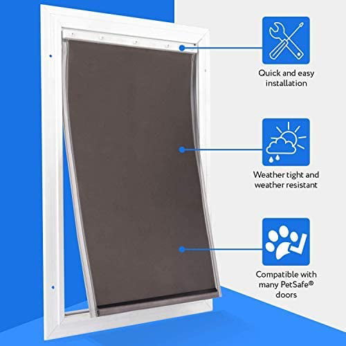 Evergreen Pet Supplies Medium Replacement Dog Door Flap - Compatible with PetSafe