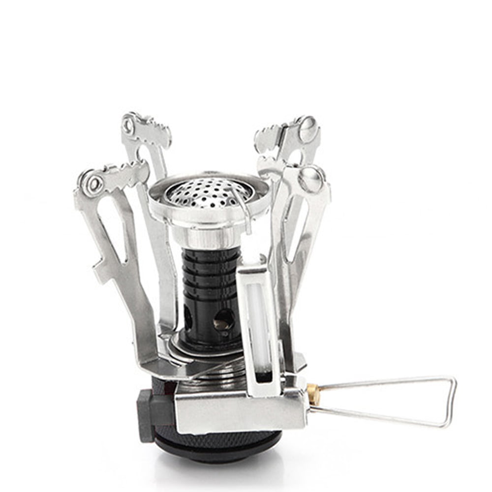 CACAGOO Mini Camping Stoves Folding Outdoor Gas Portable Furnace Cooking Picnic