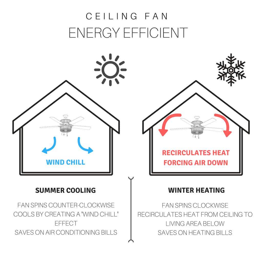 River of Goods Duchess 52 in Clear Crystal LED Ceiling Fan With Light