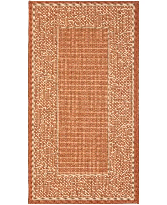 Safavieh Courtyard Terracotta and Natural 2'3