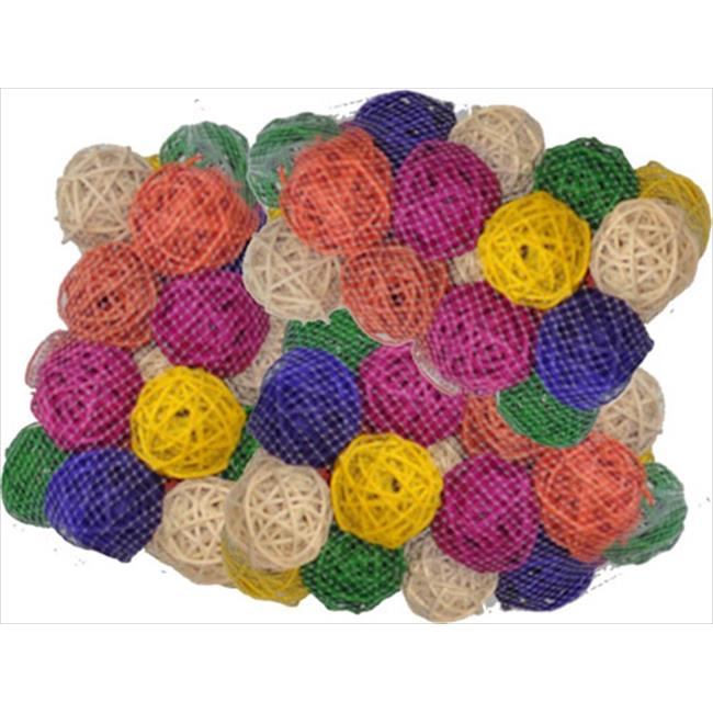 AandE Cage HB46584 Colored Vine Balls- 3 In. - 100 Pack