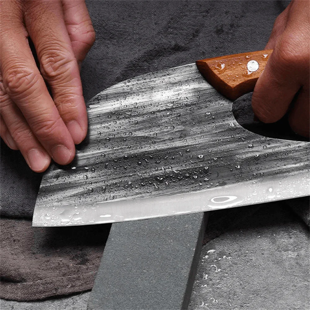 (Promoção Compre 1, Leve 2) Novo Cutelo Precisão do Chef™ / Série Elite, Forjada a 100 golpes!