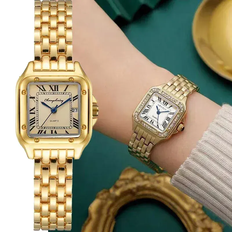 LIUYANGTIAN Fashion Women Watch Calendar Stainless Steel Luxury Ladies Quartz Watches Business Female Clock Bracelet Wristwatch