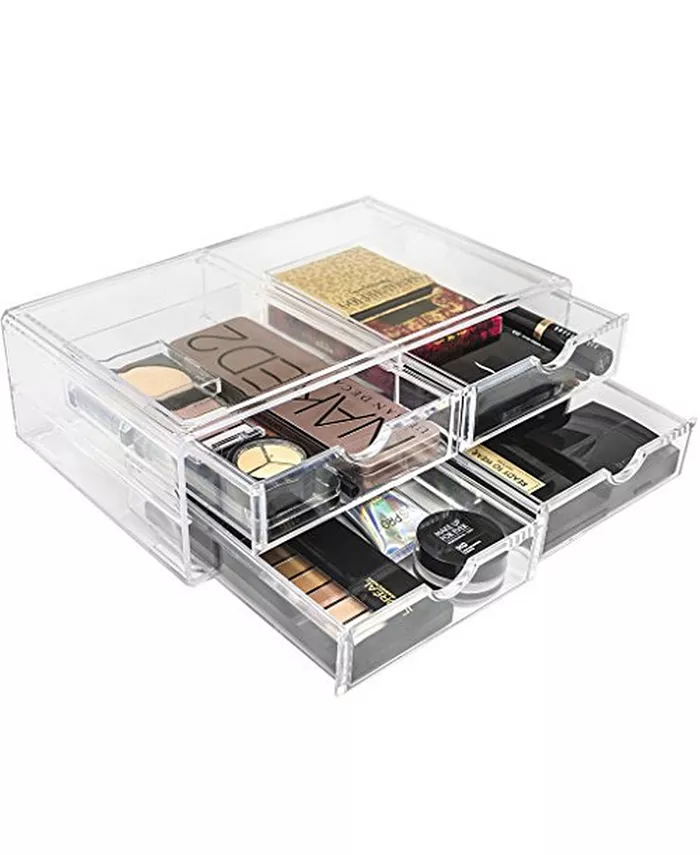 Sorbus Cosmetics Makeup and Jewelry Storage Case