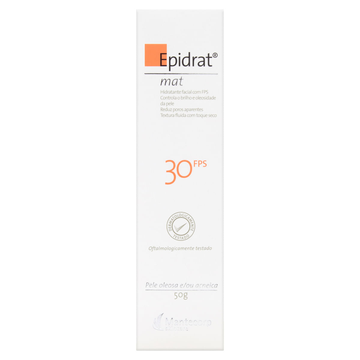 Locao Hidratante Facial Fps 30 Mate Epidrat 50 G