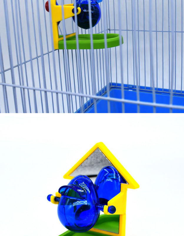 Bird Foraging Toy Plastic Funny Parrot Foraging Feeder Parrot Intelligence Toy