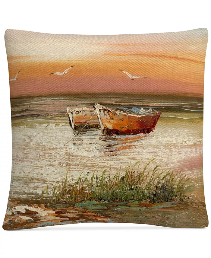Baldwin Rio Florida Sunset Decorative Pillow， 16