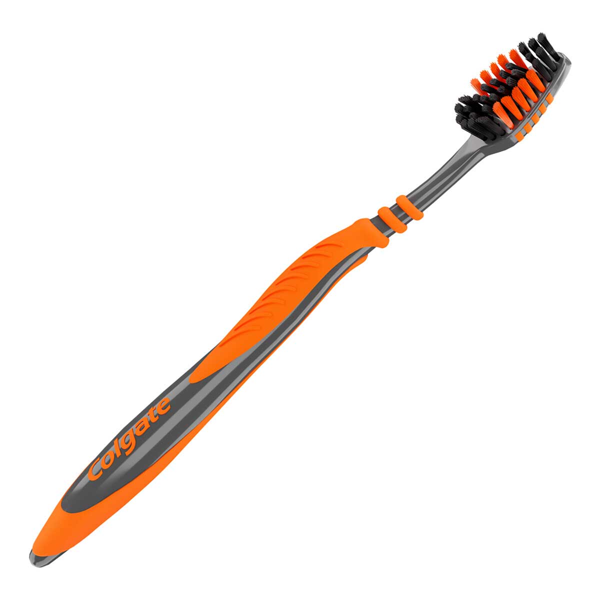 Escova Dental Macia Colgate Zig Zag Infusao de Carvao Blister com 2 Unidades