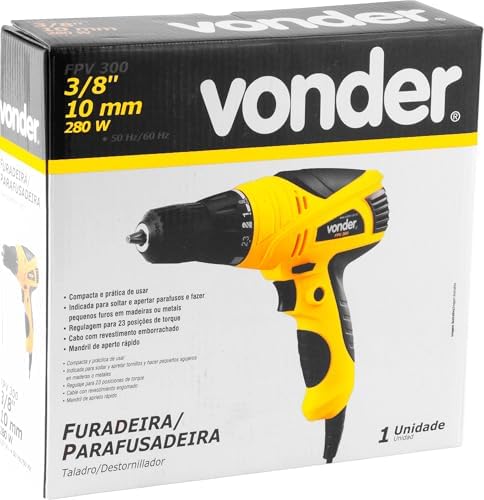 Vonder, Furadeira/Parafusadeira 3/8