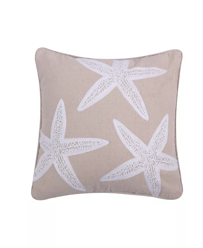 Levtex Starfish Decorative Pillow， 18