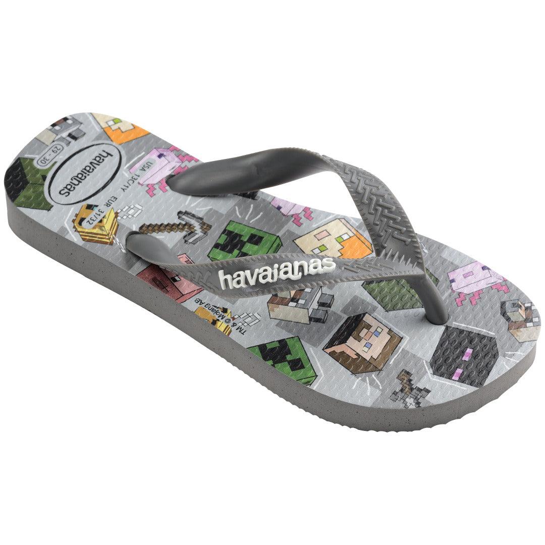 Chinelo Havaianas Infantil Minecraft