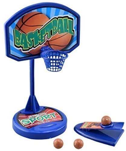 Basketball Finger Sports Game with Complete Basketball System， Shooting Pad， and 3 Mini Basketballs