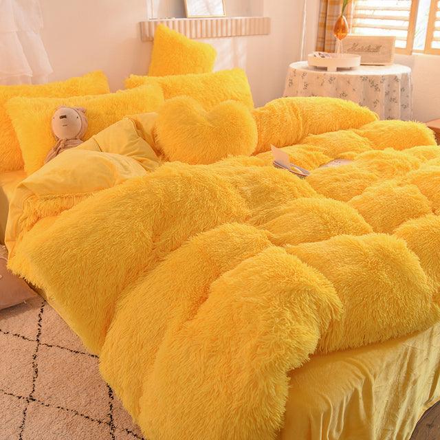 Roupas de Cama em Pelúcia Enjoy Life™ - Ultra Confort com 4 Peças