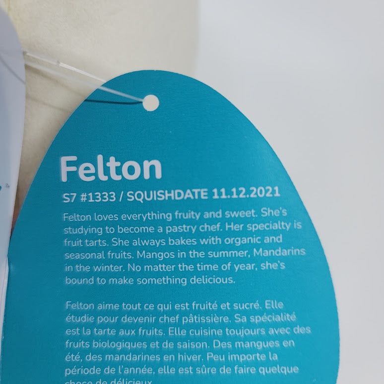 Squishmallows Official Kellytoys Plush 7.5 Inch Felton the Siamese Cat Ultimate Soft Plush Stuffed Toy