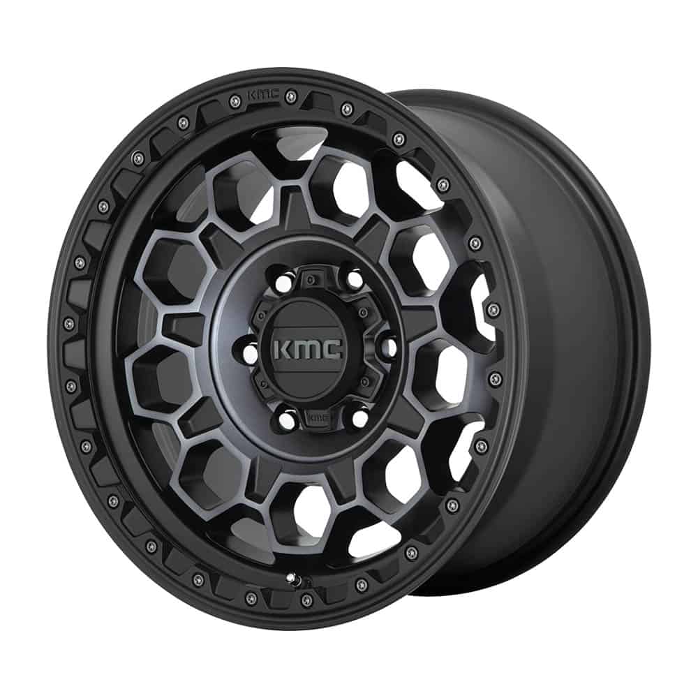 KMC KM545 TREK KM545 17X9 6X5.5 S-BLK GTCC 18MM