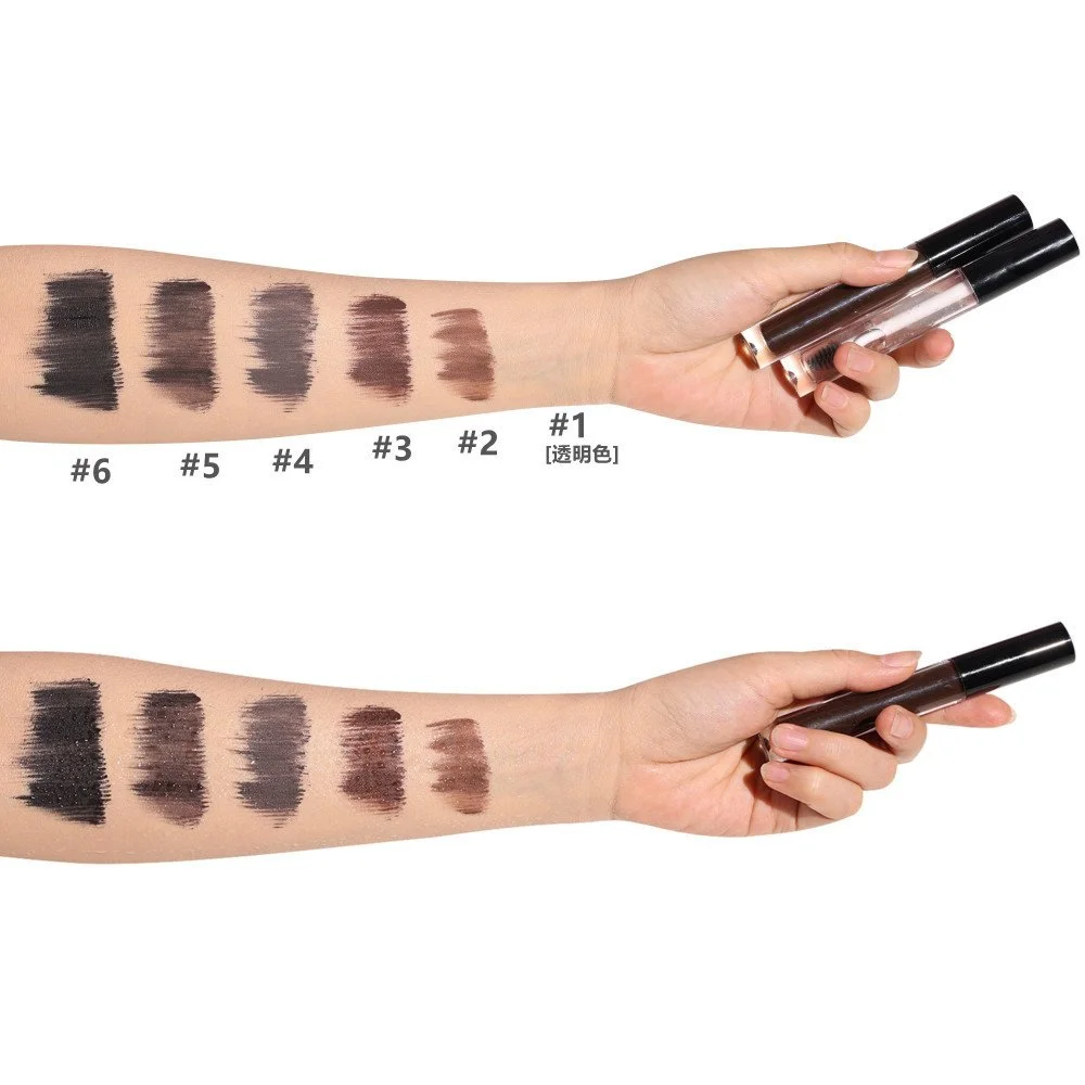 5 Colors Custom Private Label Eyebrow Tint Brow Gel