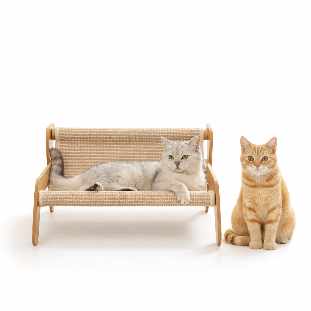 Flannel Soft Sofa | Cat Lounge Bed – Cozy Scratch & Rest