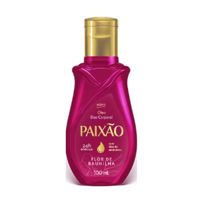 Oleo Corporal Baunilha Paixao 100ml