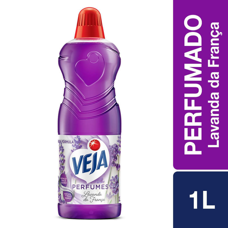 Limpador Perfumado Veja Lavanda da Franca - 1L