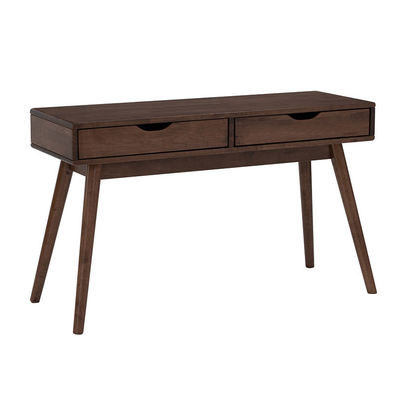 LAMAR Console Table with 2 Drawers 122cm - Walnut