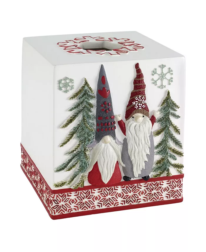 Avanti Christmas Gnomes Tissue Cover