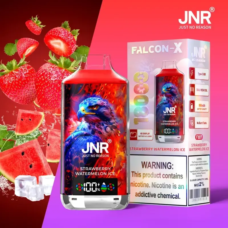 🔥JNR Falcon-X 18K 💨 Smart Display Disposable