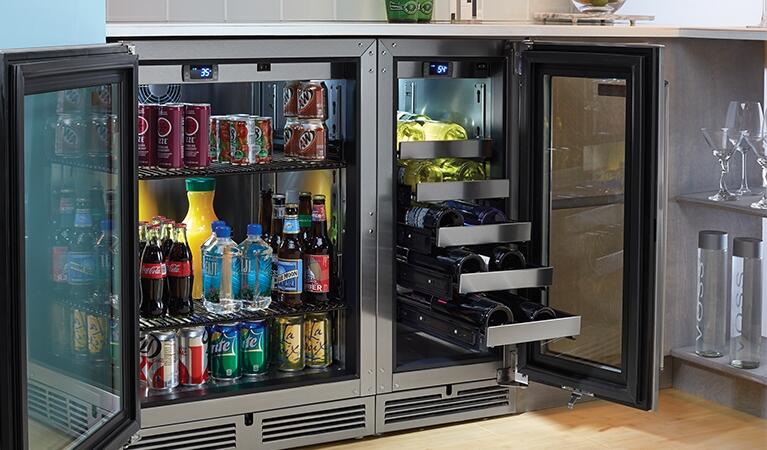 Perlick HP15WO43LL Signature Series 15 Inch Stainless Steel Wine Cooler