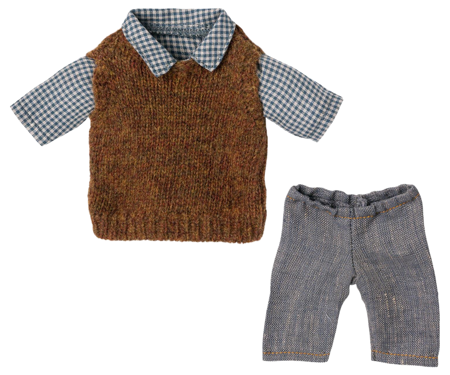 Shirt, Pullover and Pants for Teddy Dad