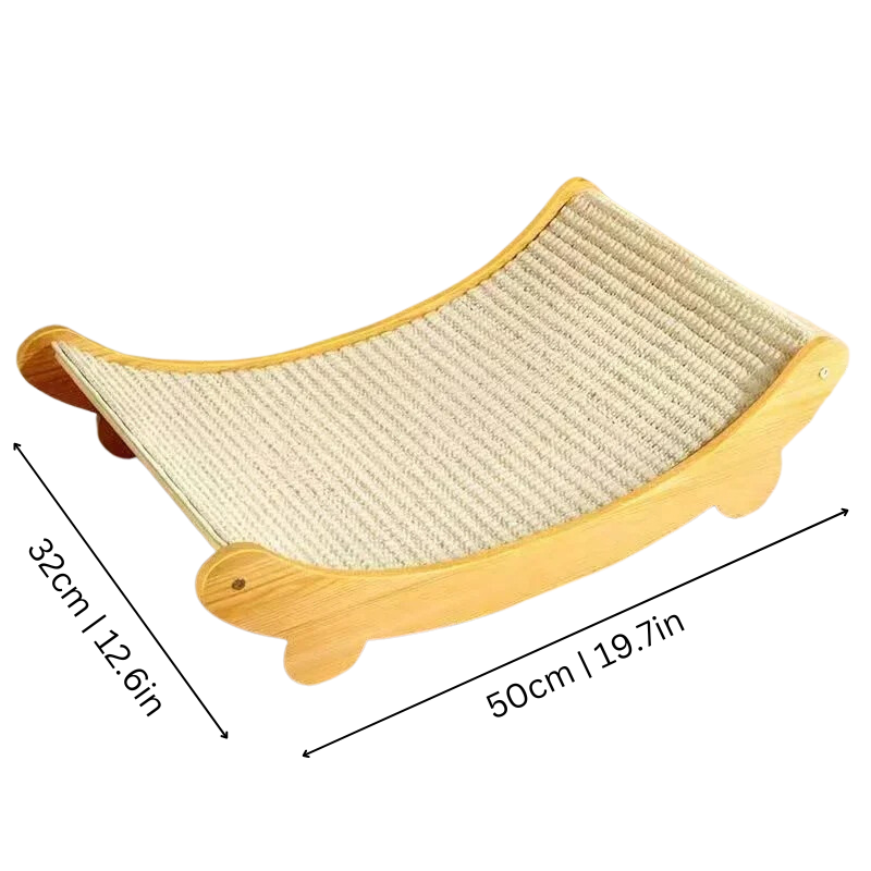 Premium Cat Scratcher Lounge – Comfort, Play & Furniture Protection | Clawtopia