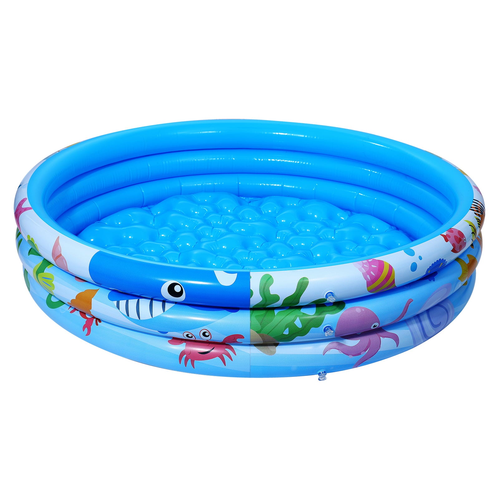 IBASETOY PVC Inflatable Swimming Pool Circular Household Playing Baby Bathing Pool Summer Kids Toy 120x120x28cm