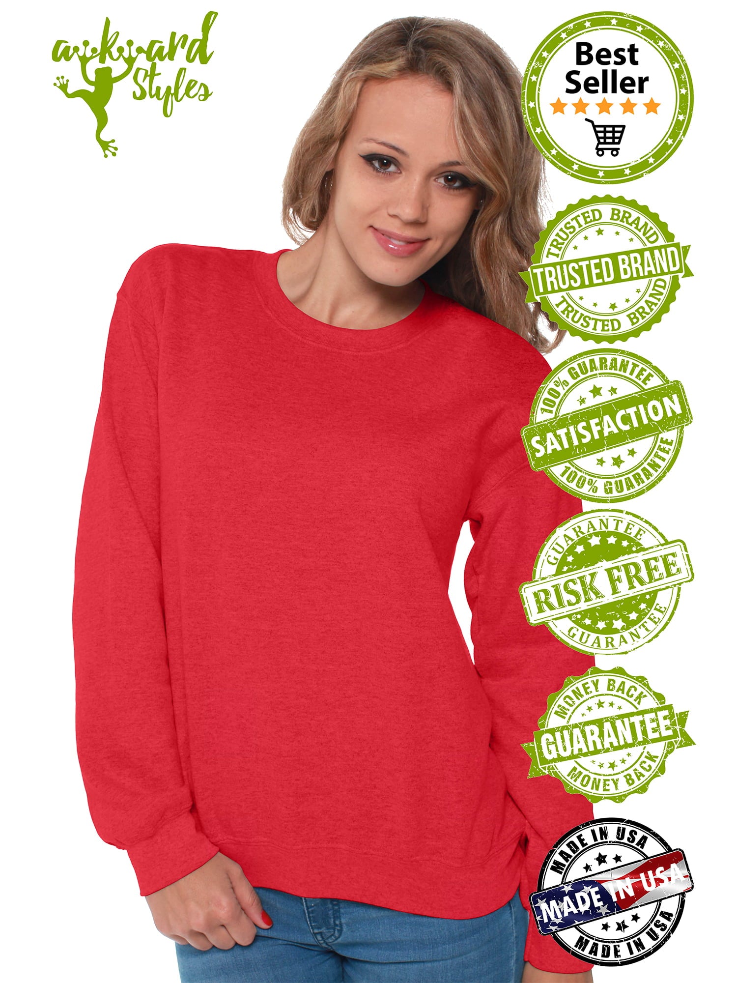 Awkward Styles Dog Mom Crewneck Sweater Pet Mother Sweatshirts