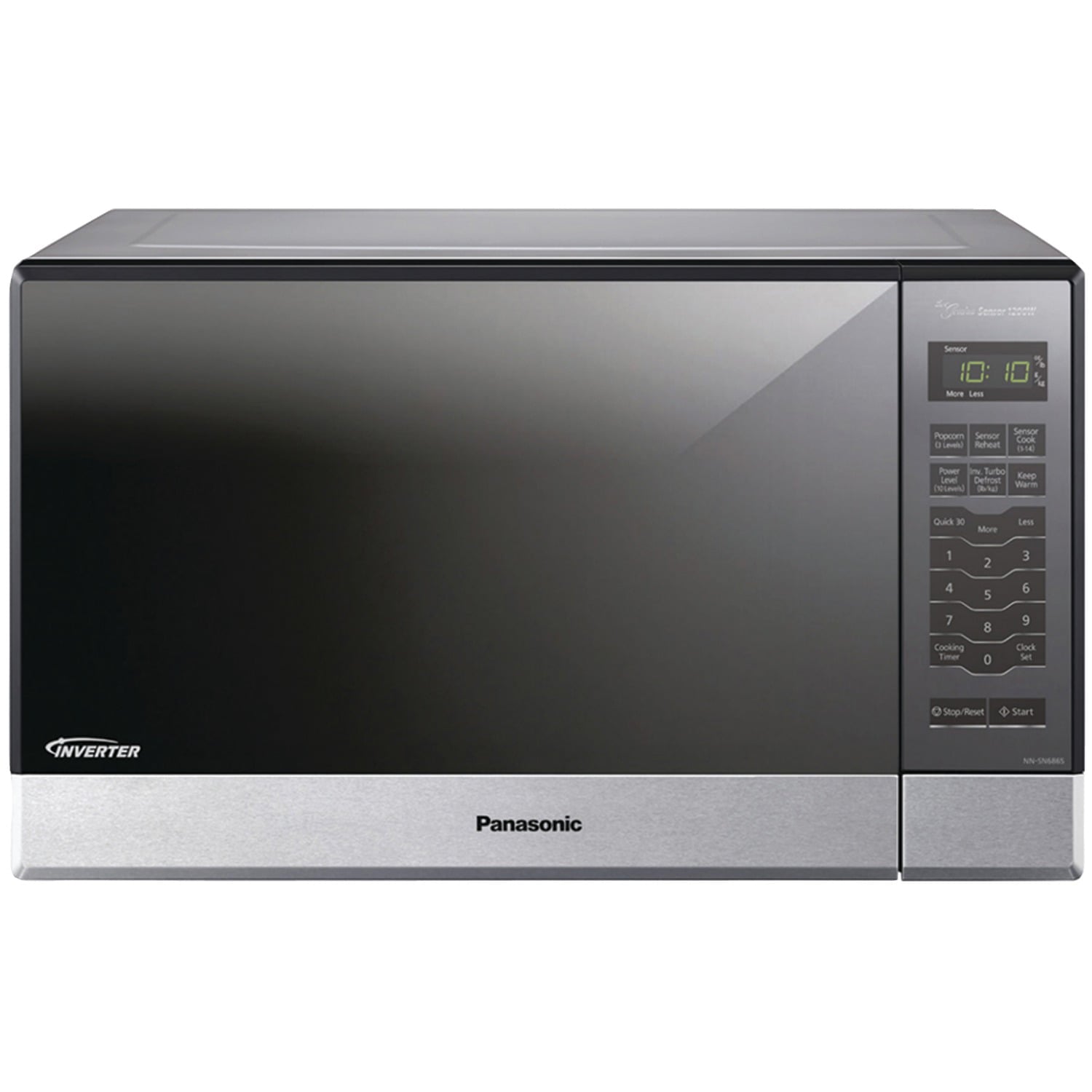 Panasonic NN-SN686S 1.2 Cu. Ft. 1,200 Watt Microwave, Stainless Steel