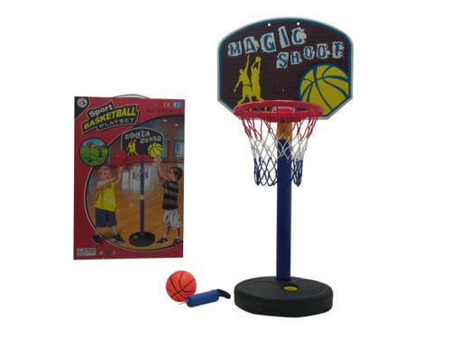 Pro Sport Premium Toy Basketball Playset w/ Basketball Court Magic Shoot For Kid