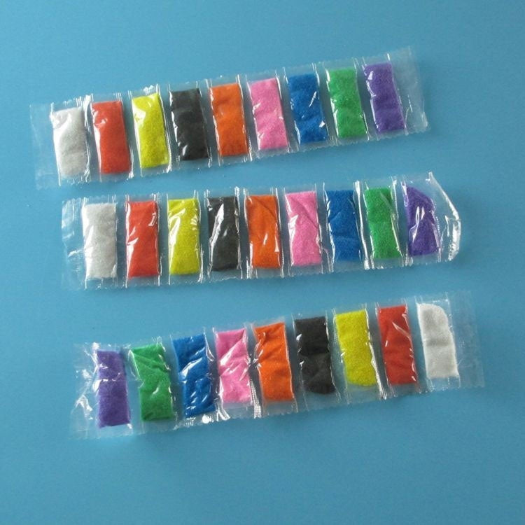 alextreme 1Pcs 9 Bag In 1 Art Sand Kids Craft Toy Kit Colored Sand Kid Painting Toy