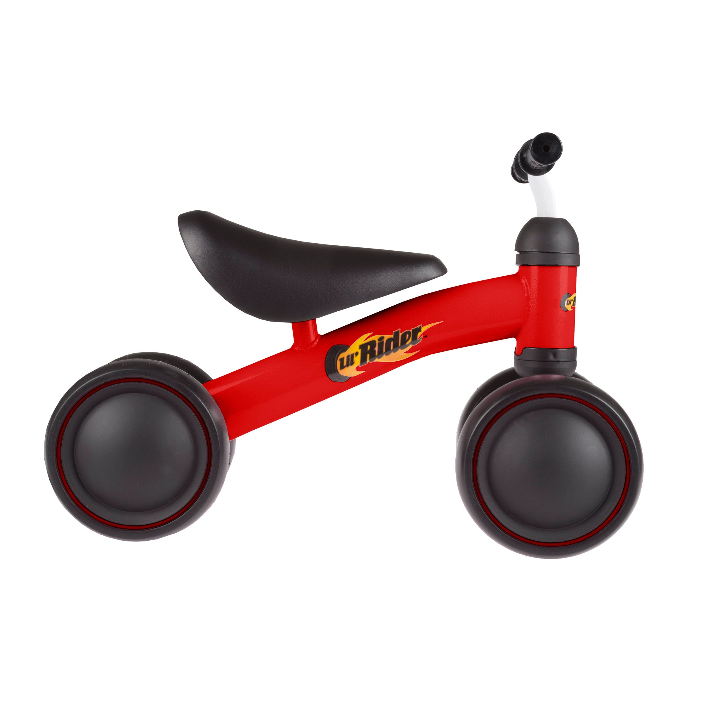 Ride On Mini Trike with Easy Grip Handles， Enclosed Wheels and No Pedals for Learning to Walk for Baby， Toddlers， Boys and Girls by LilÂ’ Rider (Red)