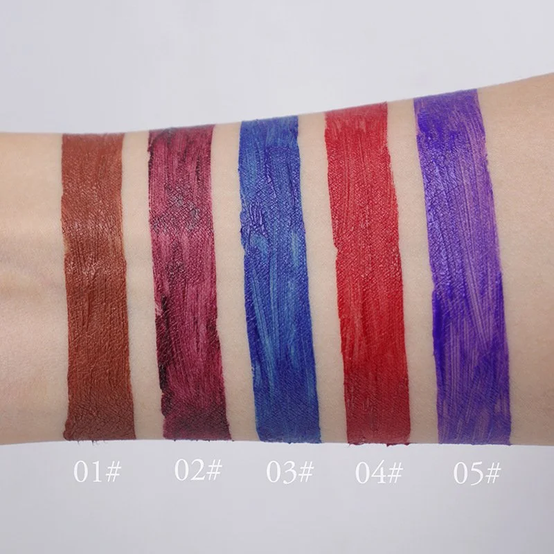 5 Colors Waterproof Colored Mascara
