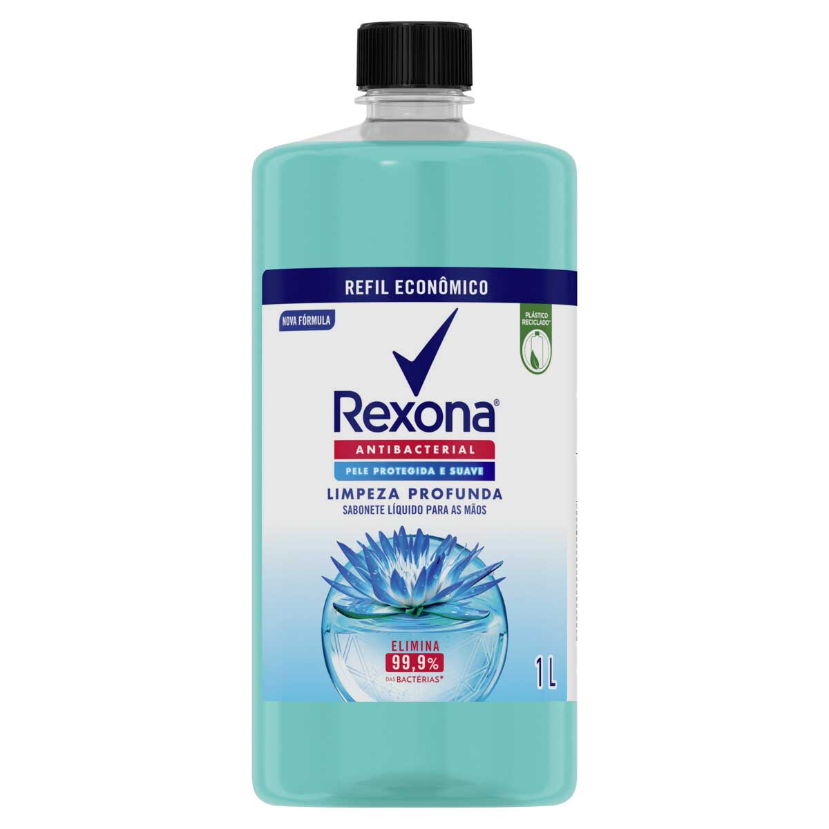 Sabonete Liquido para as Maos Rexona Limpeza Profunda 1L Refil Economico