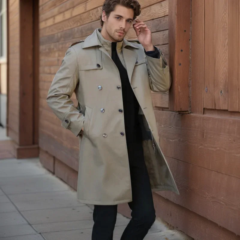 Casaco Empire™ com Acabamento Nobre e Forro Interno / Para Homens que Exalam Poder em Cada Passo!