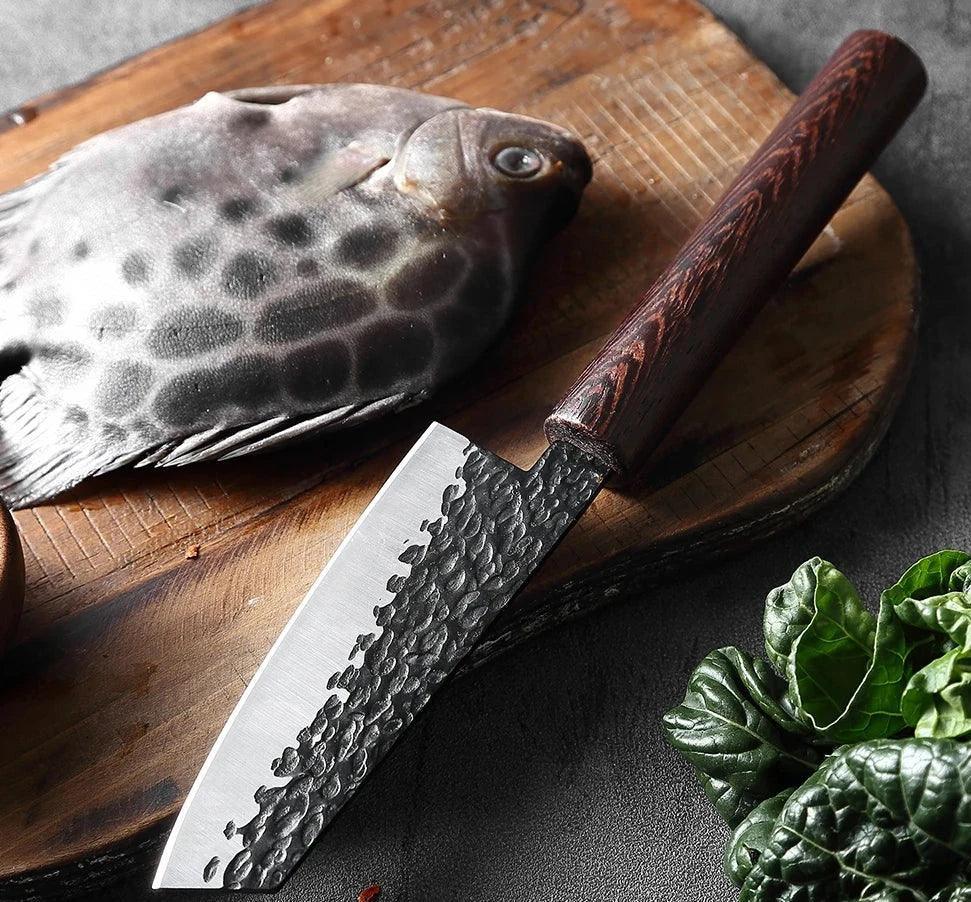 Faca de Peixe SeaSharp™ - Afiada, Ergonômica e Resistente!