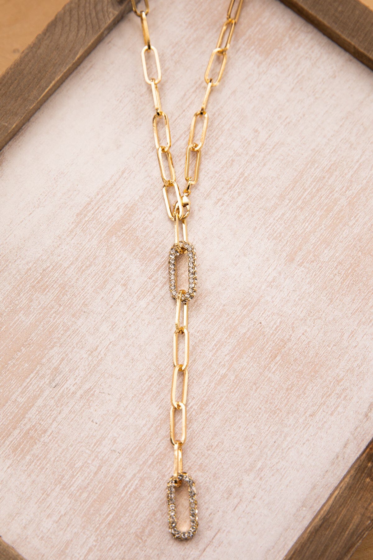 Gold Link Chain Necklace